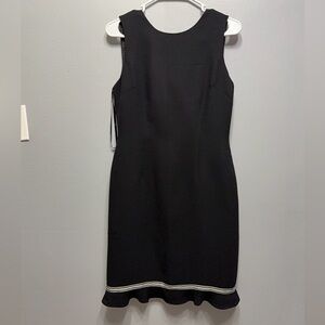 David Warren Petites Black Sleeveless Dress with back Zipper
